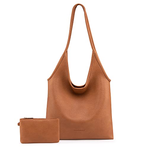 Montana West Slouchy Hobo Bags for Women Soft Designer Shoulder Purses Ladies Top Handle Handbag