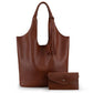 Montana West Slouchy Hobo Bags for Women Soft Designer Shoulder Purses Ladies Top Handle Handbag