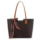 Montana West Tote Bags for Women Medium Top Handle Handbags with Scarf