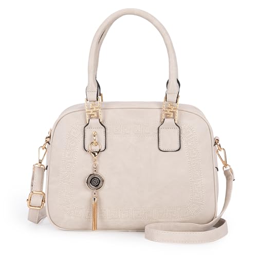 Montana West Small Top Handle Purse for Women Crossbody Satchel Handbag Barrel Bag