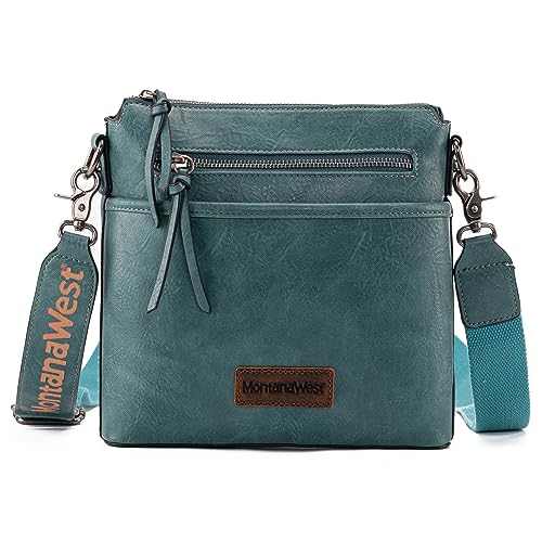 Montana West Crossbody Bag for Women Multi Pocket Cross Body Bag Purses with Guitar Strap