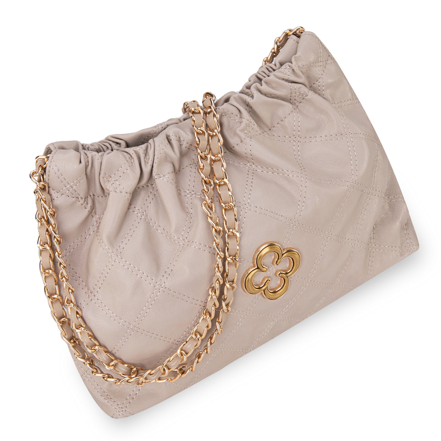 MC-411  Milan Chiva Gold Chain Strap Small Dumpling Bag For Women