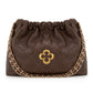 MC-411  Milan Chiva Gold Chain Strap Small Dumpling Bag For Women